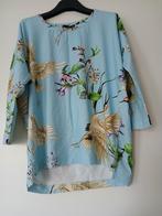 Prachtige lichtblauwe top in maat S van Myrna by NED., Ophalen, Blauw, Zo goed als nieuw, Maat 36 (S)