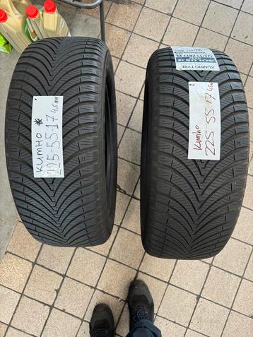Kumho 225 55 17 5mm 2x 225-55r17 beschikbaar voor biedingen