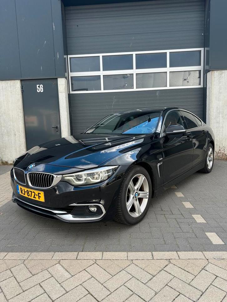 BMW 4-Serie Gran Coupe AUT 2017 Zwart, Auto's, BMW, Bedrijf, 4-Serie, ABS, Adaptieve lichten, Airbags, Airconditioning, Alarm