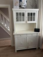 Karakteristieke landelijke witte buffetkast, Huis en Inrichting, Kasten | Buffetkasten, Ophalen, Zo goed als nieuw, 25 tot 50 cm