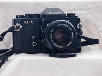  RICOH KR-5 + 2 lenzen - Analoog - bieden vanaf €35 beschikbaar voor biedingen
