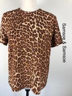 Samsoe & Samsoe Blouse  (mt: 36) SL/7038, Kleding | Dames, Blouses en Tunieken, Samsoe & Samsoe, Bruin, Samsoe & Samsoe, Ophalen of Verzenden