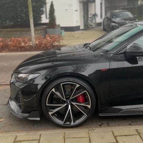 Originele Audi RS7 C8 velgen 22” – schadevrij, met banden, Auto-onderdelen, Banden en Velgen, Banden en Velgen, Zomerbanden, Overige maten