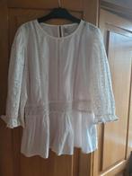 Witte blouse maat 42, Kleding | Dames, Blouses en Tunieken, Wit, Maat 42/44 (L), Ophalen of Verzenden, Zo goed als nieuw