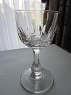 Antiek likeurglas - model Derby - geslepen balusterstam, Antiek en Kunst, Antiek | Glas en Kristal, Verzenden