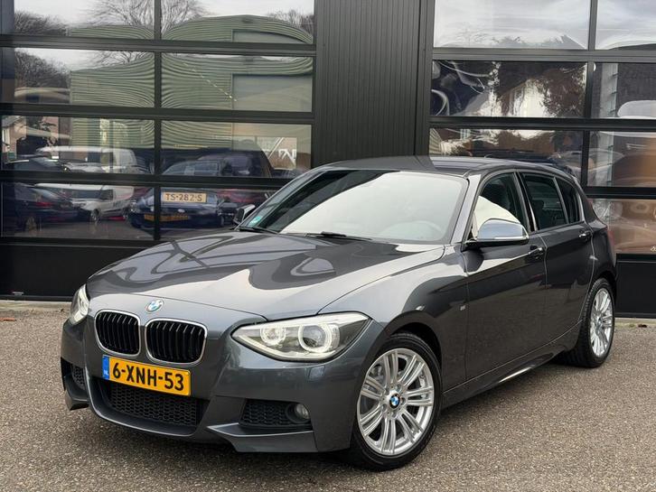 BMW 1-Serie 116i M-Sport Shadowline Mineralgrau Metallic, Auto's, BMW, Bedrijf, Te koop, 1-Serie, ABS, Airbags, Airconditioning