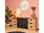 Dressoir Fresno met schuifdeuren uit voorraad leverbaar, Ophalen of Verzenden, Nieuw