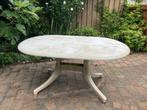 Hartmann ovale tuintafel, Ophalen, Gebruikt, Ovaal, Kunststof