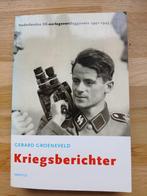 KRIEGSBERICHTER  NEDERLANDSE SS-OORLOGSVERSLAGGEVERS 1941 –, Ophalen of Verzenden, Tweede Wereldoorlog, Zo goed als nieuw, Landmacht