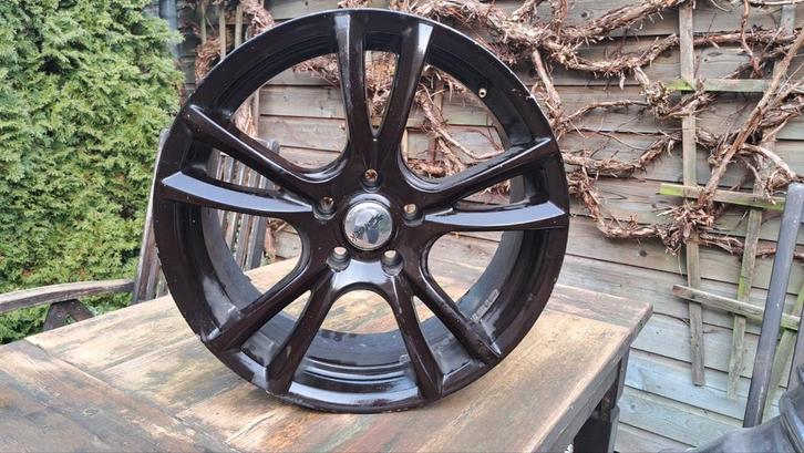 18 inch lichtmetalen velgen - complete set, Auto diversen, Wieldoppen, Gebruikt, Ophalen of Verzenden