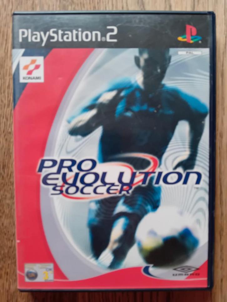 Pro Evolution Soccer - PS2, Spelcomputers en Games, Games | Sony PlayStation 2, Gebruikt, Sport, 2 spelers, Vanaf 3 jaar, Eén computer
