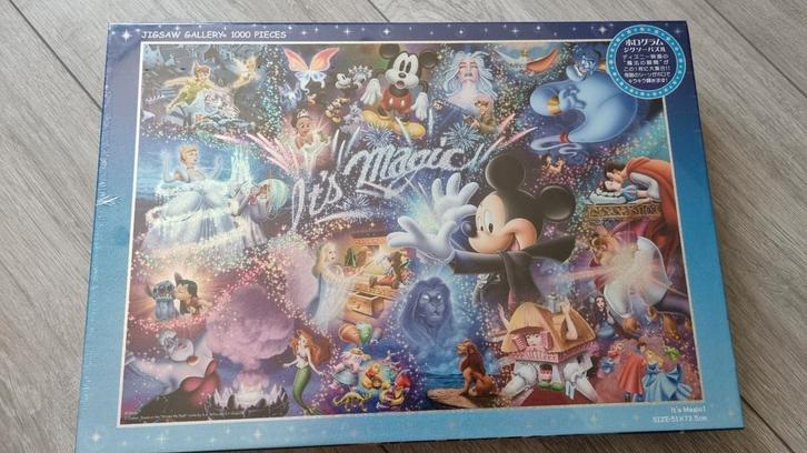 Nieuwe Disney puzzel 1000 Tenyo, Hobby en Vrije tijd, Denksport en Puzzels, Ophalen of Verzenden