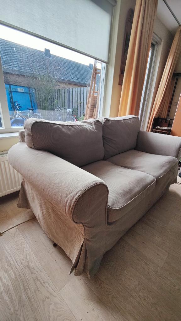 Tweezits Bank Ektorp, Huis en Inrichting, Banken | Bankstellen, Zo goed als nieuw, Rechte bank, Tweepersoons, 150 tot 200 cm, 75 tot 100 cm