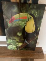 Houten Wanddecoratie Toekan - 60x40 cm, Huis en Inrichting, Woonaccessoires | Wanddecoraties, Ophalen, Gebruikt