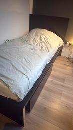 Ikea malm eenpersoons bed, Huis en Inrichting, Slaapkamer | Bedden, Ophalen, 90 cm, Eenpersoons, Wit