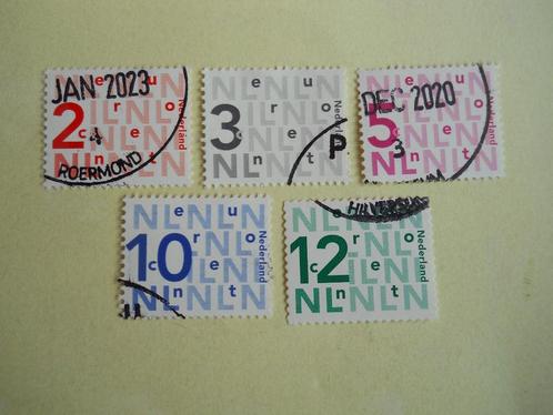 Nederland 2002 Bijplakzegels serie Nvph.2034-2035 gestempeld, Postzegels en Munten, Postzegels | Nederland, Gestempeld, Na 1940