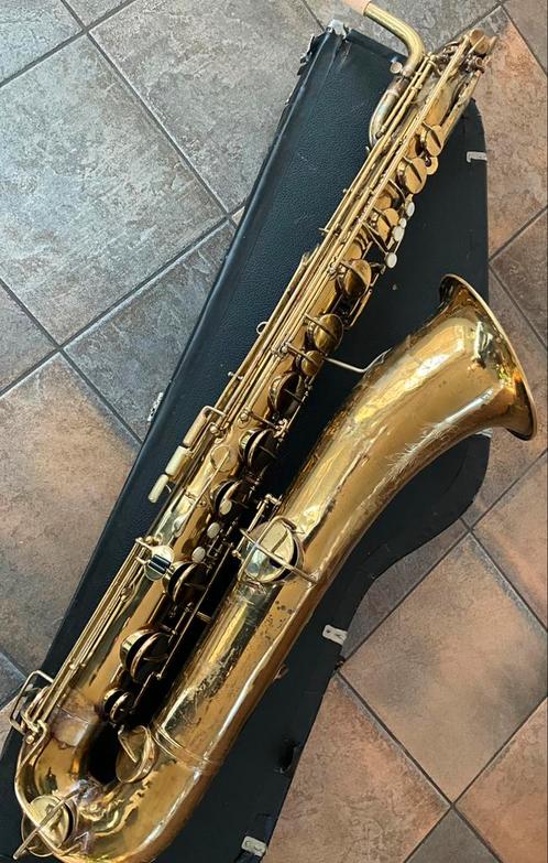 Buescher True Tone bariton saxofoon - gereviseerd, Muziek en Instrumenten, Blaasinstrumenten | Saxofoons, Zo goed als nieuw, Sopraan