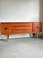 Vintage Deens Design Dressoir – Scandinavisch, Ophalen of Verzenden, Zo goed als nieuw, 25 tot 50 cm, 150 tot 200 cm