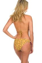 MELT LEOPARD gold bikini XS, Kleding | Dames, Badmode en Zwemkleding, Verzenden, Nieuw, Bruin, Bikini