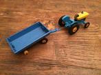 Matchbox series no39 Ford tractor en aanhanger, Ophalen of Verzenden, Gebruikt, Hijskraan, Tractor of Landbouw, Matchbox