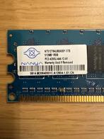 Nanya 512MB DDR2 RAM - PC2-4200U, Computers en Software, RAM geheugen, Ophalen of Verzenden, DDR2, Desktop, Gebruikt