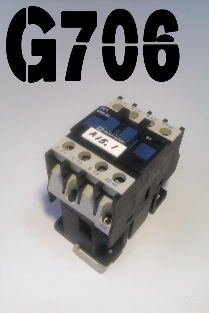 Telemecanique relais LC1 D09 01 - 230 Volt AC gestuurd, Hobby en Vrije tijd, Elektronica-componenten, Gebruikt, Ophalen of Verzenden