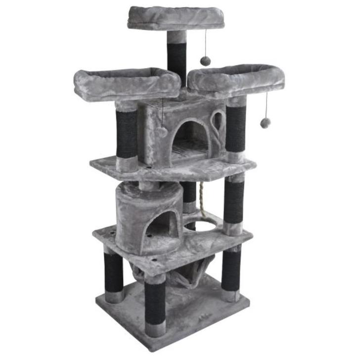 Krabpaal Lily grijs 143 cm hoog van € 126,- voor € 95,-, Dieren en Toebehoren, Krabmeubelen, Nieuw, Krabpaal, Ophalen of Verzenden