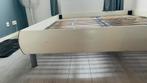 Dewert-Elektrisch bed-2 personen-werkt perfect, Huis en Inrichting, Slaapkamer | Bedden, Ophalen, Gebruikt, Wit, Tweepersoons