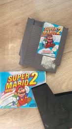 Super Mario 2 NES + handleiding + cassette, Spelcomputers en Games, Games | Nintendo NES, Ophalen of Verzenden, Zo goed als nieuw