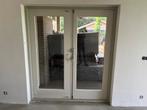 Openslaande buitendeuren, dubbel glas, Doe-het-zelf en Verbouw, Ophalen, Gebruikt, Buitendeur, 200 tot 215 cm