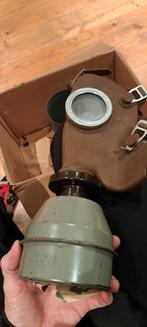 WW2 Gasmasker - Belgische Herkomst, Verzamelen, Militaria | Algemeen, Ophalen of Verzenden