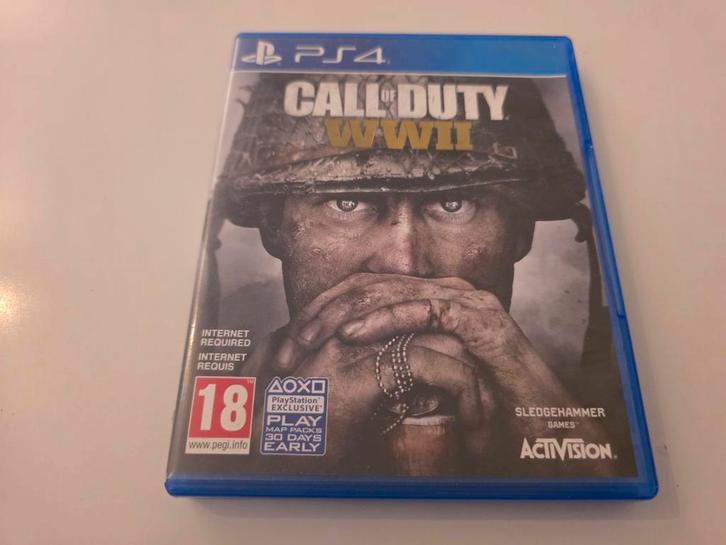 Call of Duty WW2 voor Playstation 4 en 5 Lees Beschrijving, Spelcomputers en Games, Games | Sony PlayStation 4, Zo goed als nieuw