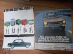 oude reclame-affiches Simca, Ophalen of Verzenden, Gebruikt, Auto's