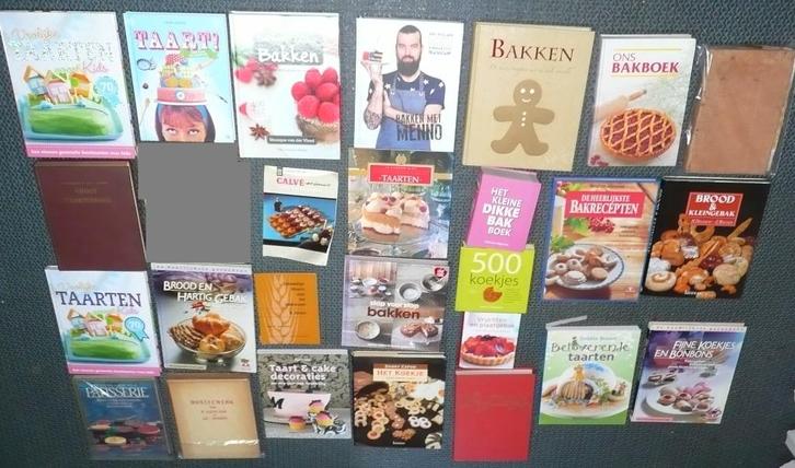 33 x BAKKEN – taarten – bakboek – monteewerk - PATISSERIE, Boeken, Kookboeken, Zo goed als nieuw, Taart, Gebak en Desserts, Nederland en België