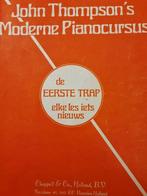John Thompson's Moderne Pianocursus  1e en 2e trap, Gebruikt, Les of Cursus, Ophalen of Verzenden, Piano