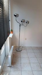 Staande croome lamp., Huis en Inrichting, Lampen | Vloerlampen, Ophalen of Verzenden, Zo goed als nieuw, 150 tot 200 cm