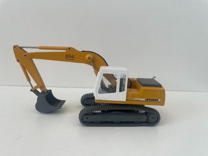 Liebherr R914 litronic van Conrad, Hobby en Vrije tijd, Modelauto's | 1:50, Zo goed als nieuw, Hijskraan, Tractor of Landbouw