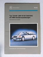 Mercedes 300 CE-24 Cabriolet Service boek met AMG uitrusting, Ophalen of Verzenden