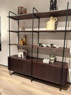 Wandkast Eleonora bruin breedte:190 cm, Ophalen, 200 cm of meer, Info@vissermeubelen.nl, 150 tot 200 cm