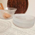 Iittala Solaris Schaal en 10 borden  - Vintage Fins design, Ophalen of Verzenden