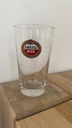 Oud Amstel bierglas met gegraveerde naam Sieme, Verzamelen, Ophalen of Verzenden, Zo goed als nieuw, Glas of Glazen, Amstel