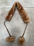 VINTAGE 100% ECHT  NERTS BONT SJAAL KRAAG MET BONT BOLLEN, Kleding | Dames, Mutsen, Sjaals en Handschoenen, Ophalen of Verzenden