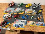 11 lego voertuigen en 6 lego wegenplaten, Ophalen of Verzenden, Gebruikt, Lego