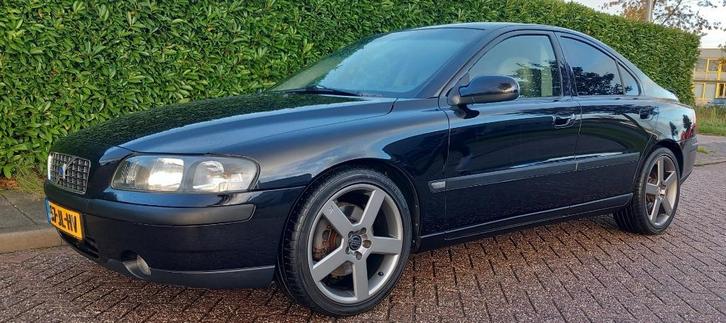 Volvo S60 2.3 T5 AUT 2002 Zwart, Auto's, Volvo, Particulier, S60, ABS, Airbags, Airconditioning, Alarm, Bluetooth, Climate control