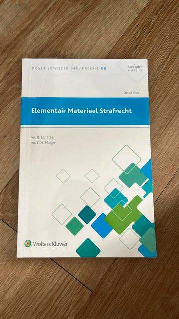 G.H. Meijer - Elementair materieel strafrecht beschikbaar voor biedingen