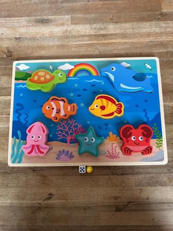 Oceaan dieren Vormenpuzzel  beschikbaar voor biedingen