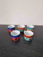 Kahla servies kopjes memphis design kleurrijk Nieuw + 2 scho, Antiek en Kunst, Ophalen of Verzenden