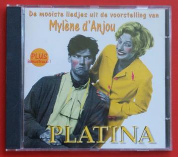 cd Mylene d'Anjou Platina uit 2006 met Spin + Lijflied beschikbaar voor biedingen