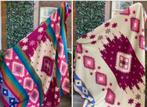💕NIEUW alpaca wol plaid deken sprei Loods 5 regenboog roze, Ophalen of Verzenden, Nieuw