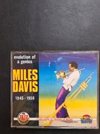 Miles Davis - Evolution of a Genius (3CD), Boxset, Ophalen of Verzenden, Zo goed als nieuw, 1940 tot 1960